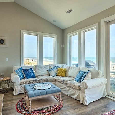 Beachfront Oasis With 2 Large Decks, Bbq And Views! Topsail Beach Buitenkant foto